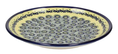 Produktbild von BUNZLAUER KERAMIK TELLER 19,5 cm Dessertteller Speiseteller Essteller Blau