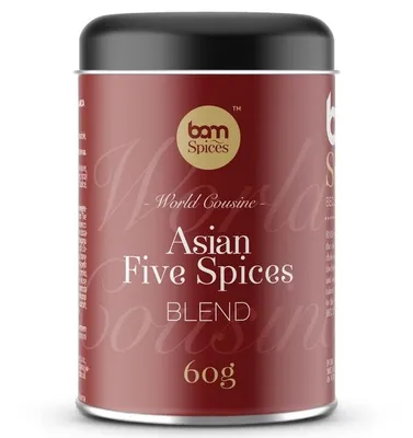 Immagine prodotto di BAM Miscela di cinque spezie asiatiche - miscela di spezie - spezie - 60 g