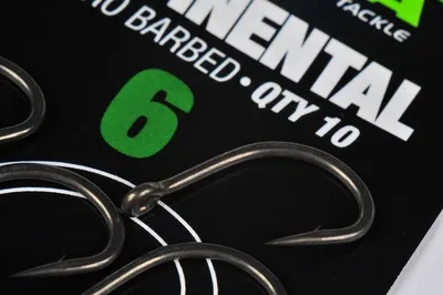 Produktbild von Korda Kontinental Karpfenhaken, Größe:2