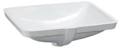 Produktbild von Einbauwaschtisch PRO A 490x360mm m ÜL o Hahnloch weiß mit LCC