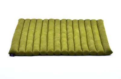 Produktbild von Leewadee Zabuton Meditationsmatte 70 x 70 cm - Kapok Bodenkissen Yoga Zen