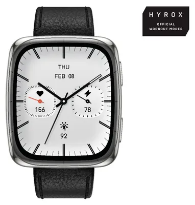 Produktbild von Amazfit Active 2, 4,45 cm (1.75"), AMOLED, Touchscreen, 512 GB, 31,4 g