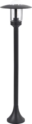 Obrázek produktu pro BELIANI Venkovní sloupkové svítidlo černé hliník 98 cm zahradní osvětlení chodníku moderní design zahrada