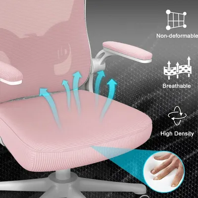 Zdjęcie produktu dla Ergonomiczne krzesło biurowe z podparciem dla głowy - Krzesła biurowe dla dorosłych - Krzesło biurowe - Krzesło gamingowe