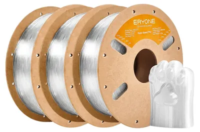 Produktbild von 3D-Drucker-Filament, TPU-Material, flexibel und langlebig, HS-TPU Klar