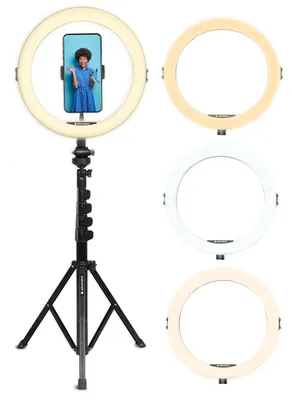 Productafbeelding van Ring Light – ledverlichting 11 met verstelbaar statief (45 cm tot 155 cm)