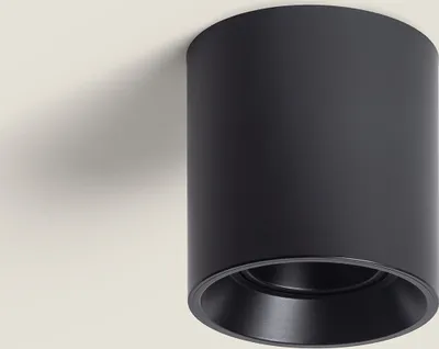 Produktbild von Deckenleuchte Weiss Quarz Schwarz