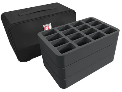 Produktbild von Feldherr MINI PLUS Tasche für 48 Citadel Farbtöpfchen (12 ml / 18 ml / 24 ml)