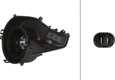 Produktbild von Innenraumgebläse 12 V 264 W 2-polig HELLA passend für u.a. SAAB 9-3