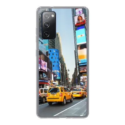 Produktbild von MuchoWow® Handyhülle Schutzhülle Hülle für Samsung Galaxy S20 FE New York - Taxi - Gelb Silikon Softcase Handy Hülle - Abdeckung