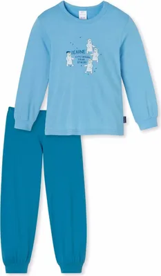Produktbild von Schiesser  - Jungen Schlafanzug Gr. 98 * Eisbär