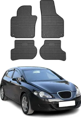 Produktbild von 2005-2013 Seat Leon Fußmatten TPE Schwarz 4 tlg
