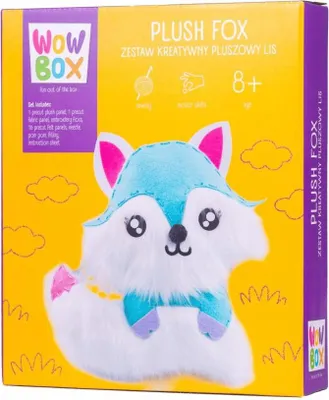 Produktbild von WOW BOX Kreativset Plüschfuchs