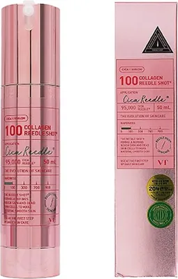 Zdjęcie produktu dla VT COSMETICS COLLAGEN REEDLE SHOT 100, 50 ml - booster do twarzy z kolagenem