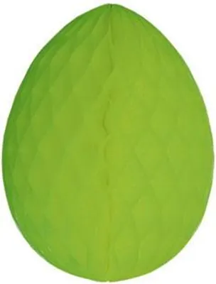 Produktbild von Wabenball Osterei grün 40 cm
