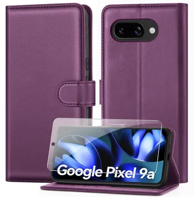 Obrázok produktu pre Kožené puzdro typu "flip" pre Google Pixel 9a