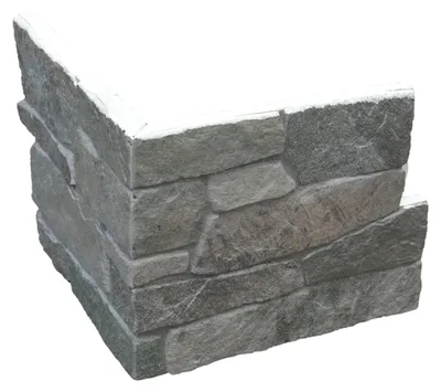 Zdjęcie produktu dla Narożnik elewacyjny kamień betonowy NSE Castello Argento 0,88 mb podmurówka