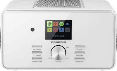 Produktbild von Grundig 2.1 Kompaktanlage Internet / DAB+ DTR 6000 X BT DAB+, Weiß