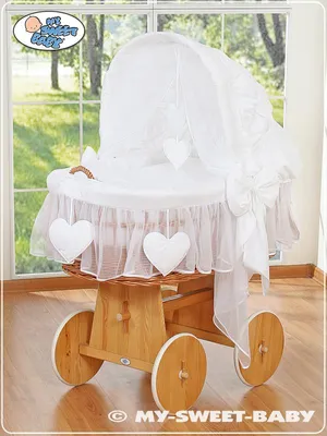 Produktbild von Babykorb mit Kapuze - Amelie natur