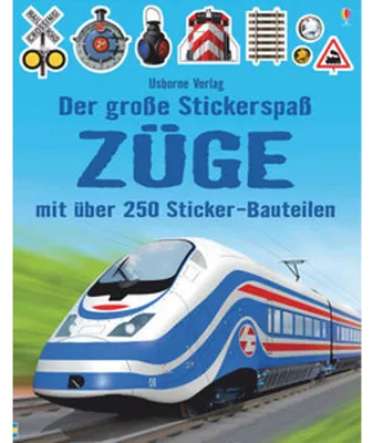 Obrázok produktu pre Der große Stickerspaß: Züge