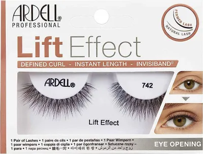 Image de Ardell | Cils, Lift Effect #742, 1 paire, Faux cils, Extensions de cils, Faux cils