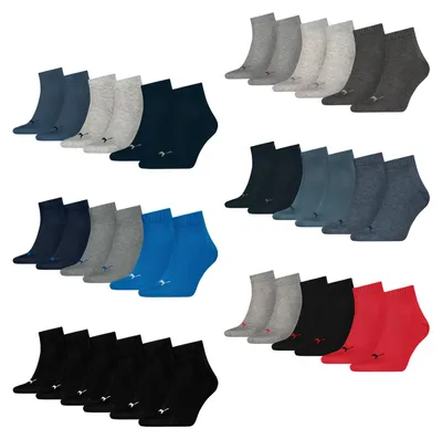Produktbild von 18 Paar PUMA Uni Quarter Socken
