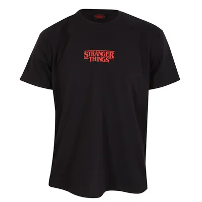 Produktbild von Stranger Things - Demogorgon Upside Down - Black T-Shirt - Größe M