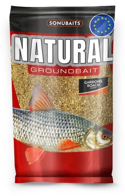 Produktbild von Sonubaits Natural Groundbait 1 kg Gardons-Roach