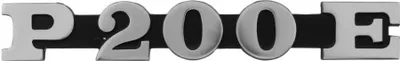 Produktbild von RMS Emblem P 200 E Seitenhaube Lochabstand 105 mm kompatibel mit PX 80