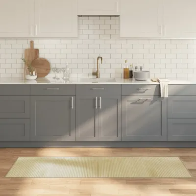 Zdjęcie produktu dla vidaXL Dywan prostokątny jasny naturalny 60x200 cm bambusowy