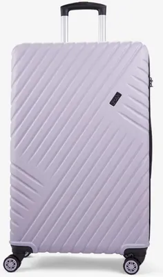 Produktbild von Reisekoffer Santiago L ABS lila groß 74x45,5x30 cm mit 4 Doppelrollen und Zahlenschloss