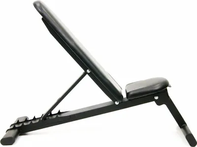 Produktbild von Muscle Power Klapp-Trainingsbank – Schwarz