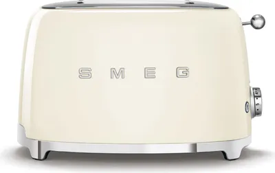 Produktbild von SMEG 50's Style Aesthetic TSF01CREU Toaster, 950 W - Creme