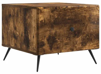 Immagine prodotto di Tavolino da salotto vidaXL in rovere affumicato 49 x 50 x 40 cm in materiale derivato dal legno