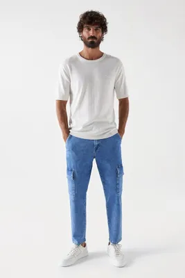 Produktbild von Salsa Jeans Light Cargohose Blau 29 Mann Blau 29