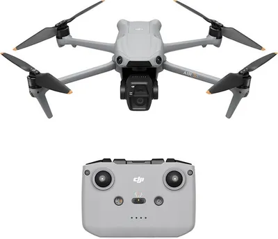 Zdjęcie produktu dla DJI Air 3s RC-N3, 4 wirn., 50 MP, 3840 x 2160 px, 27 m/s, 4276 mAh, Szary