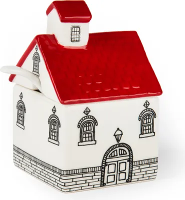 Zdjęcie produktu dla Excelsa Cukiernica Innsbruck Ceramiczna 9.5Xh12X7.5 Cm Kolorowa