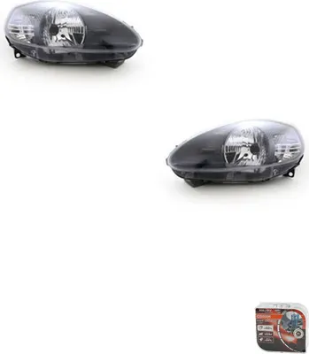 Produktbild von Scheinwerfer + Osram Night Breaker Laser passend für Fiat Punto 199 05 - 08 L R 51806537 51806538 Johns