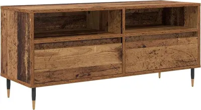 Produktbild von vidaXL TV-Schränk Altholz 100 x 34,5 x 44,5 cm Verbundholz und Eisen