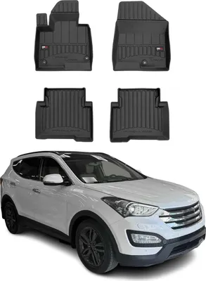 Immagine prodotto di 2012-2018 Hyundai Santa Fe tappetini TPE nero 4 pz