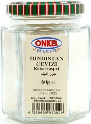 Produktbild von Onkel Sahingöz Kokosraspel 60g