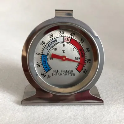 Produktbild von 1pc Kühlschrank Gefrierschrank Thermometer Kühlschrank Zifferblatttyp Temperaturanzeige Gadget