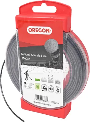 Image de Oregon Fil de coupe Nylium Silencio 2,0mm x 15m Batterie Fil de coupe pour gazon