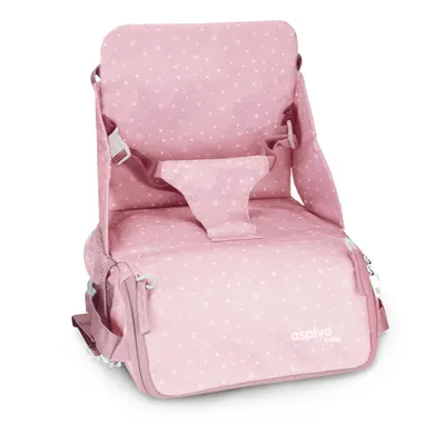Produktbild von Asalvo Wickeltasche und Stuhl in einem - Booster Hummus rosa