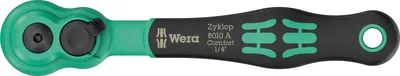 Produktbild von Wera 8010 A Zyklop Comfort Knarre, mit Umschalthebel, mit 1/4"-Antrieb