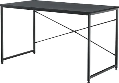 Produktbild von [en.casa] Schreibtisch 120x60x72cm Schwarz Eiche-Optik Bürotisch Computertisch Arbeitstisch PC Tisch