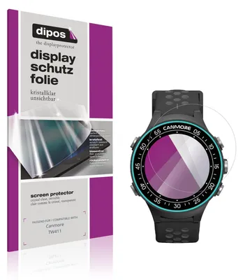 Produktbild von 6x Schutzfolie für Canmore TW411 klar Displayschutzfolie Folie Display Schutz dipos
