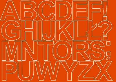 Produktbild von Selbstklebende Buchstabenaufkleber, 8 cm, orange matt