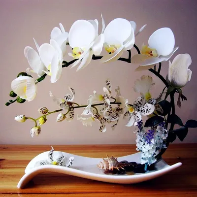 Obrázek produktu pro Umělé orchideje Phalaenopsis pro domácí dekorace