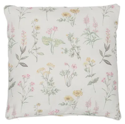 Productafbeelding van Decoratief kussen met bloemenprint, 45 x 45 cm